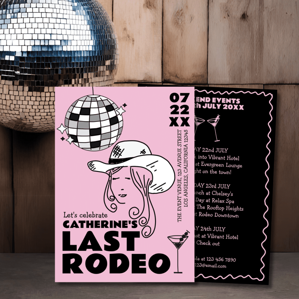 last rodeo invitation