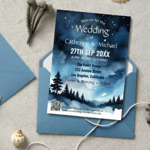 QR Code wedding invitation