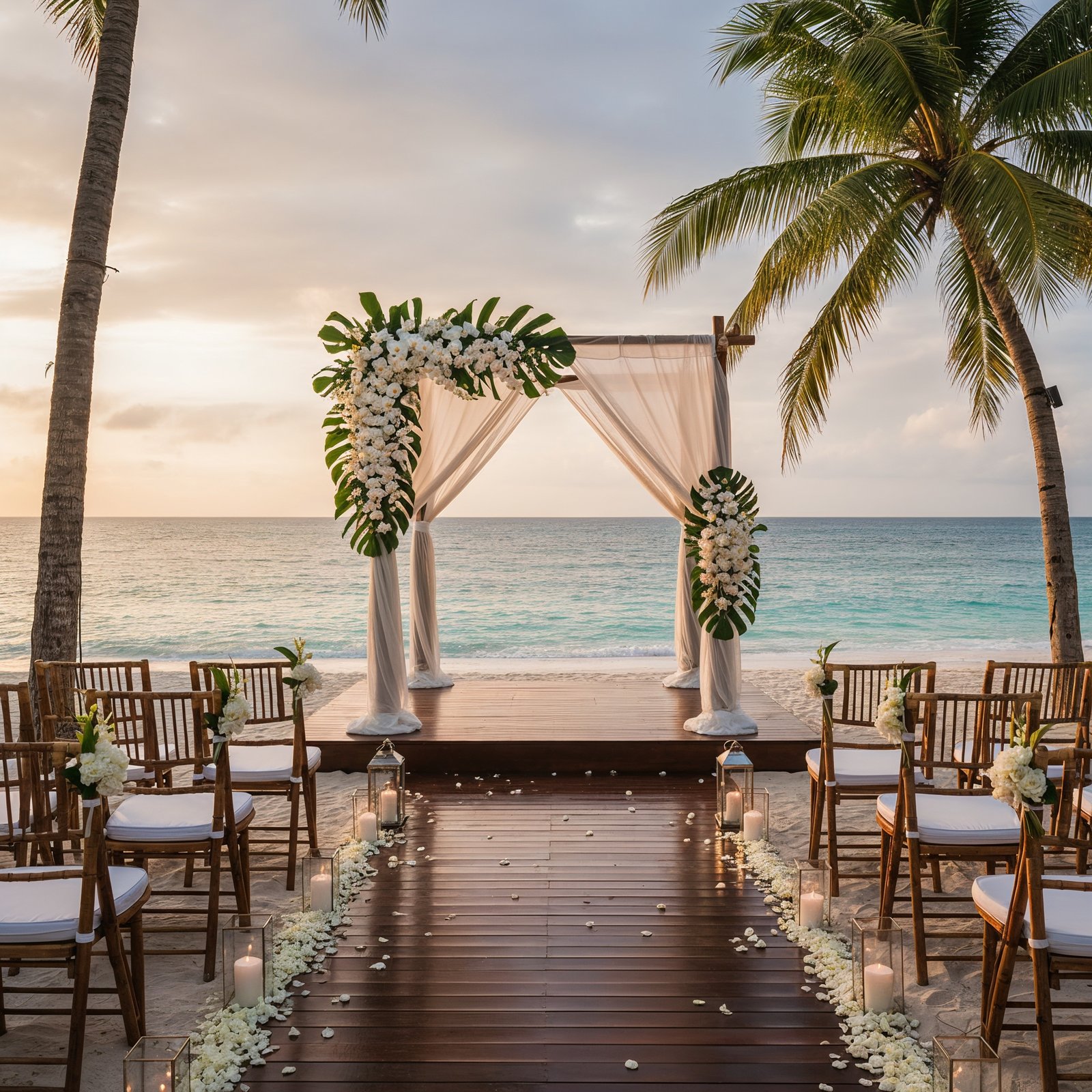 beachfront Bali Indonesia wedding